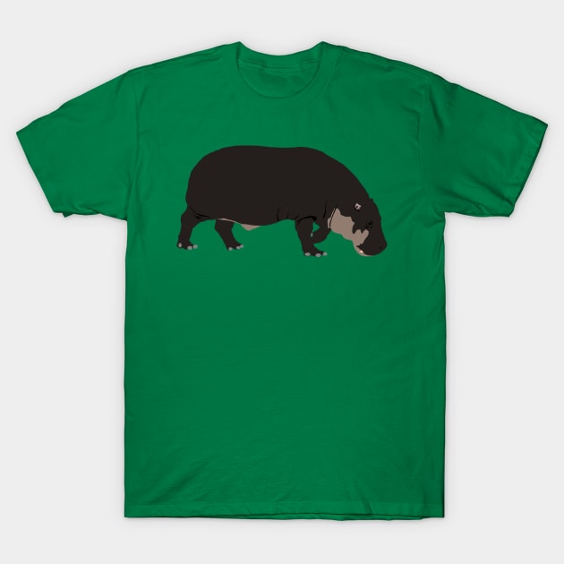 Pygmy Hippopotamus T-Shirt by stargatedalek